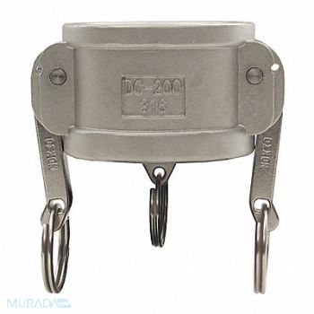 DIXON VALVE COUPLING Cam and Groove Dust Cap SS 1, 58DT66