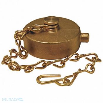 DIXON VALVE COUPLING Brass Pin Lug Cap, 58DV32