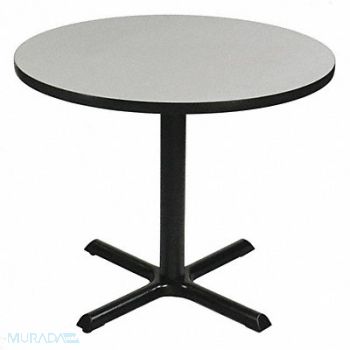 CORRELL INC. CafeandBreakroom Round Table 48 Gray G, 58HN24