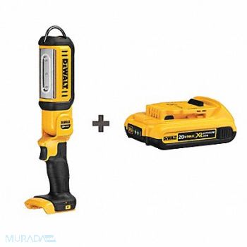 DEWALT RechargeableWorklightKit 20V MAXBattery, 58JL75
