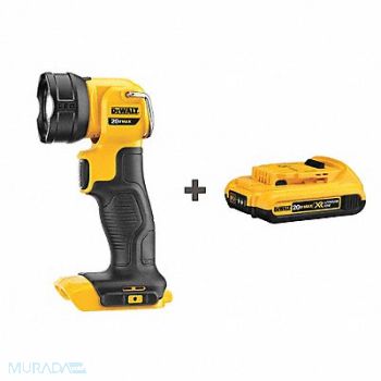 DEWALT Cordless Flashlight 20V MAX Battery, 58JL76