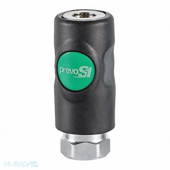PREVOST High Flow Safety Coupler 3/8 In FNPT, 58KJ64