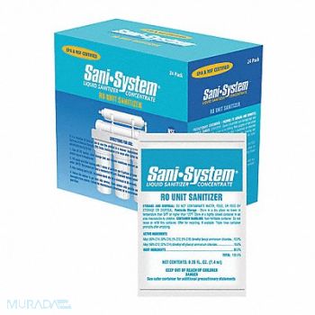 PRO CHEMICALS Unit Sanitizer Sani System RO 0.25 fl oz, 58KM60