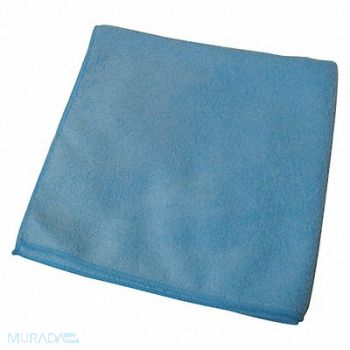 MICROFIBER TECHNOLOGIES Microfiber Cloth Gen Purpose16x16 Blue, 58LA97