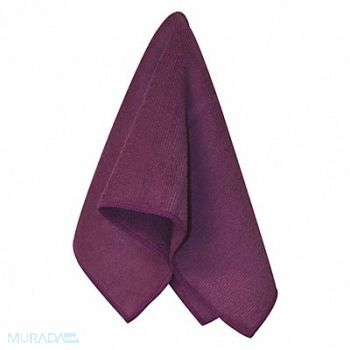 MICROFIBER TECHNOLOGIES Microfiber Cloth Gen Purpose 16x16 Prpl, 58LA99