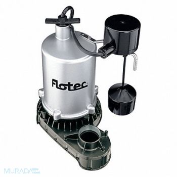 FLOTEC Sump Pump Zinc 0.75HP, 58MX93