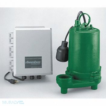 MEYER Effluent Pump Hi Temp Cast Iron 1/2HP, 58MY02