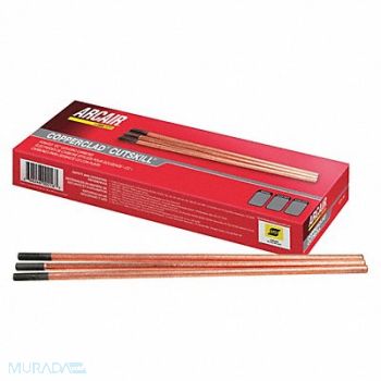 ARCAIR Elec Pointed Gouging Carb 1/4 x12 PK50, 58PC99