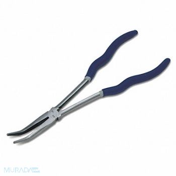 WILLIAMS Needle Nose Plier 11 45 deg.ree Bent, 58TF84
