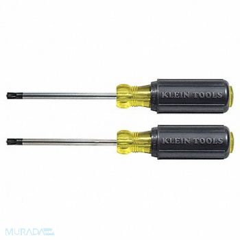 KLEIN TOOLS Combo Tip Driver Set #1 and #2 4, 58UR36