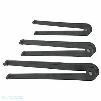 WILLIAMS Wrench Set Adjustable Face Spanner 3 pcs, 58XA65