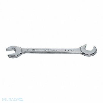 WILLIAMS Mini Wrench Open End 8mm, 58XH88