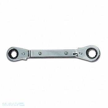 WILLIAMS Ratcheting Box Wrench 3/8 x 7/16, 58XJ22