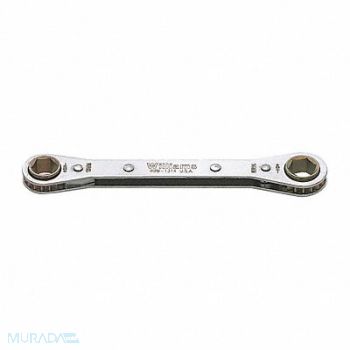 WILLIAMS Ratchet Box Wrench 15mm x 17mm, 58XK33