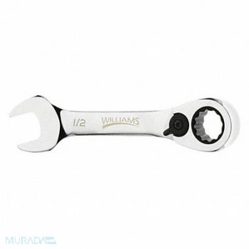 WILLIAMS Super Combo Wrench 12 pt. 7/16 Red, 58XN25