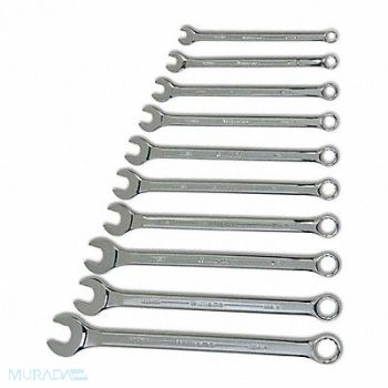 WILLIAMS Super Combo Wrench Set 10 pcs. Metric, 58XN38