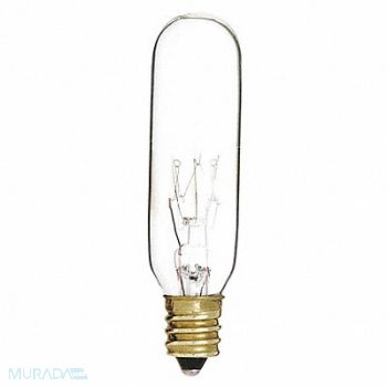 SHAT-R-SHIELD Incandescent 25W T10 120V PK6, 58YA03