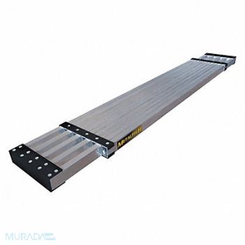 METALTECH Aluminum Extendable Platform 6 to 9 ft., 58YU03