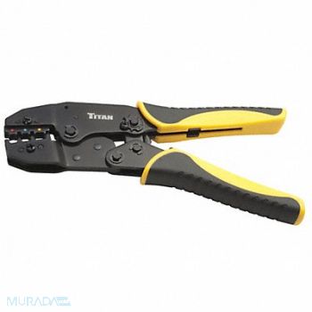 TITAN Ratcheting Wire Terminal Crimper, 58ZR87
