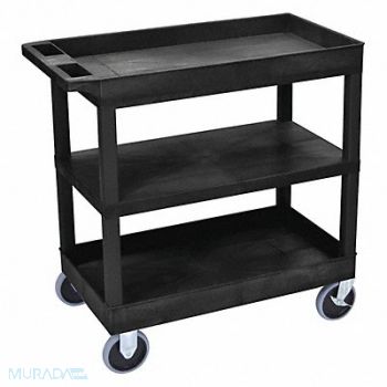 LUXOR Cart (2) Tub 1 Flat shelves 18 x32, 58ZX79