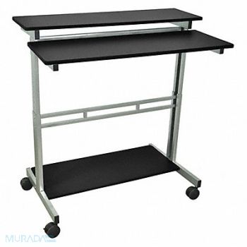 LUXOR Stand Up Desk Black 40, 58ZZ38