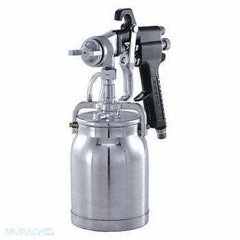 CAMPBELL HAUSFELD Spray Gun 3.8cfm 32fl oz Cup 1.8mmNozzle, 59DG99