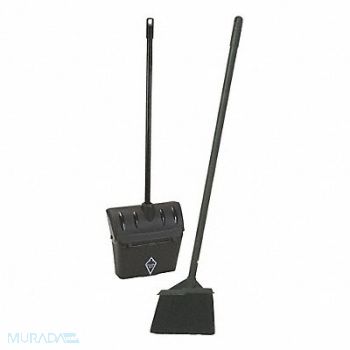 TOUGH GUY Lobby Broom and Dust Pan 31 in Handle L, 59JM31