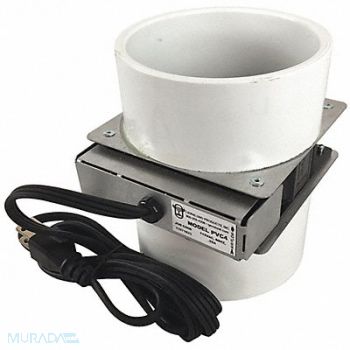 TJERNLUND PVC Radon Booster Fan 16W 4, 59JW96