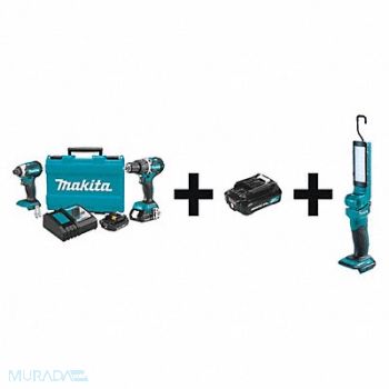 MAKITA Cordless Combo Kit 18.0 V 3 Tools 3 Batt, 59LK33