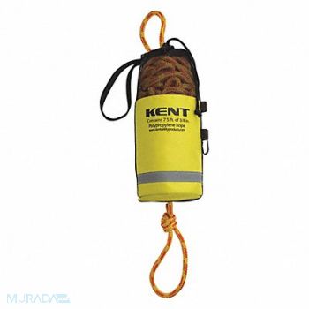 KENT SAFETY Rescue Throw Bag With 75ft. Rope, 59MD27