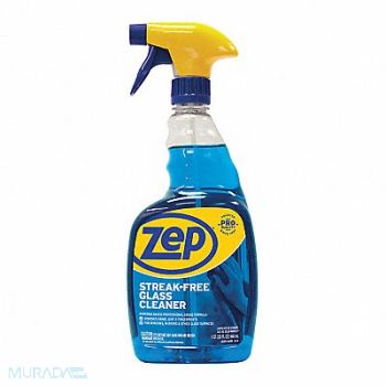 ZEP COMMERCIAL Streak-Free Glass Cleaner 32 oz PK12, 59MJ94