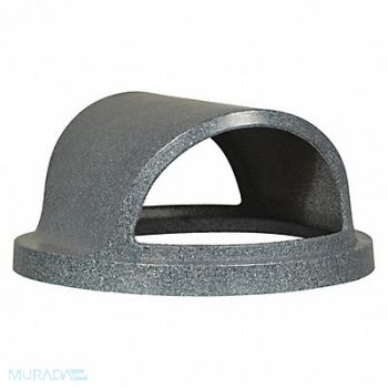 TOUGH GUY Trash Can Top Dome Round Cap. 55 gal., 416J29