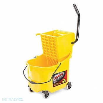 LIBMAN Mop Bucket and Wringer 8 gal PK1, 59NJ29