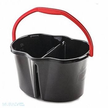 LIBMAN Mop Bucket Black 4 gal PK3, 59NJ33