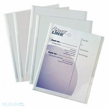 C-LINE PRODUCTS Report Covers Binding Bars Clear PK50, 59PC10