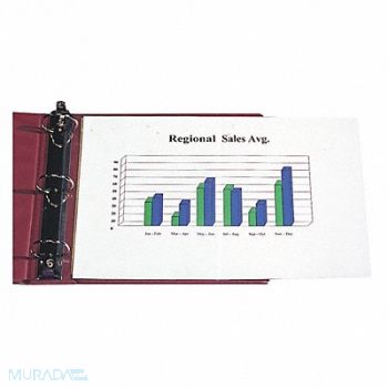 C-LINE PRODUCTS Panoramic Page Protector 11 x 8.5 PK25, 59PE16