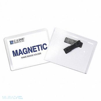 C-LINE PRODUCTS Magnetic Style Name Badge Kit 4x3 PK20, 59PF31