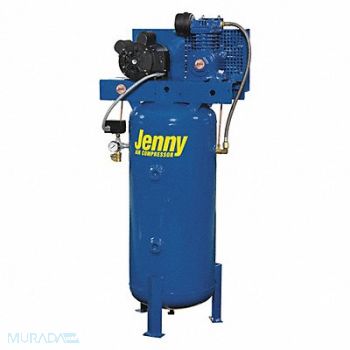JENNY Air Compressor Stationary 6.2cfm 125 psi, 59PF69