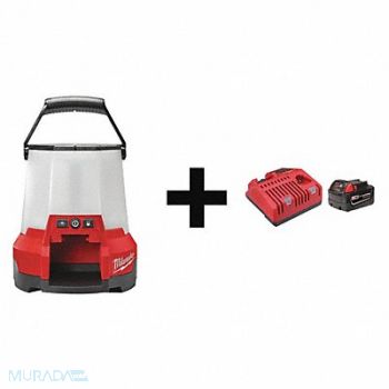 MILWAUKEE Cordless Site Light Battery Incl, 59VY99