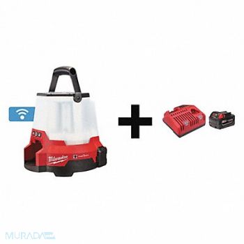 MILWAUKEE CordlessSiteLight BatteryIncl 11 3/8 L, 59VZ01