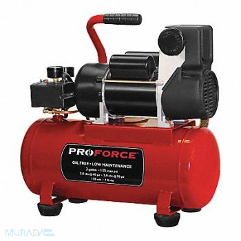 PROFORCE Hotdog Air Compressor 3 gal 125 psi, 59YY38