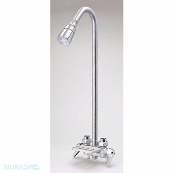 B K Shower Faucet Utility w/Dish, 59ZA63