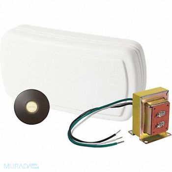 BROAN Chime 1 Stucco Pushbutton Bronze, 59ZT76