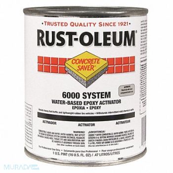RUST-OLEUM Epoxy Coating Activator Clear 1 pt Can, 5A229