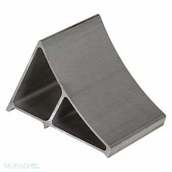 GRAINGER APPROVED Wheel Chock 7 In W Silver, 5A347