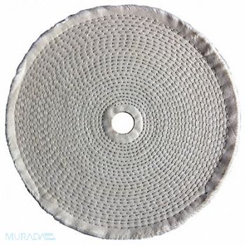 DAYTON Buffing Wheel Spiral Sewn 10 In Dia., 5A726