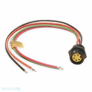 BRAD HARRISON External Thread Receptacle 5 Female 8A, 5AA59