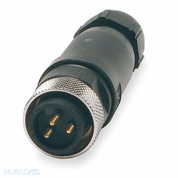 BRAD HARRISON Internal Thread Connector 3 Male 16 AWG, 5AA62