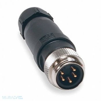 BRAD HARRISON External Thread Connector 5 Male 16 AWG, 5AA65