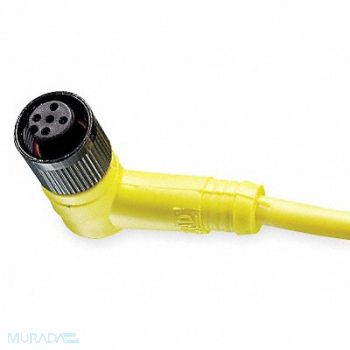 BRAD HARRISON Cordset 4 Pin Receptacle Female, 5AA73